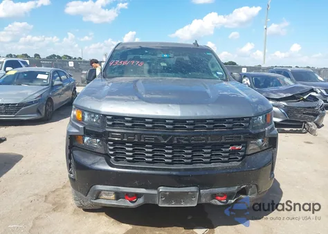 2021 Chevrolet Silverado 1500 4Wd Short Bed Custom Trail Boss from USA, damaged, VIN 3GCPYCEF6MG339742